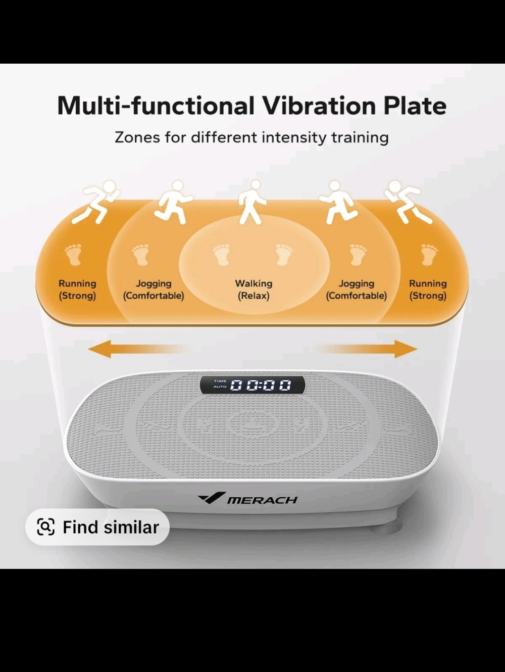 Merach CV30 Pro Curved Whole Body Vibration Plate - Picture 3 of 10